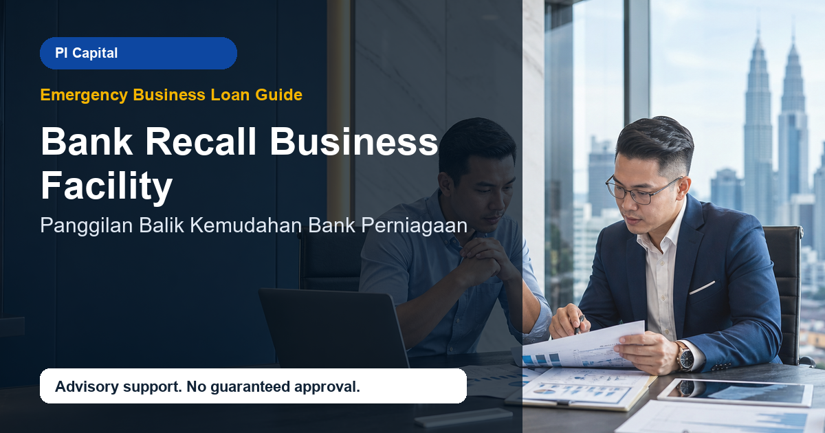 Perbincangan nasihat Panggilan Balik Kemudahan Bank Perniagaan di Malaysia