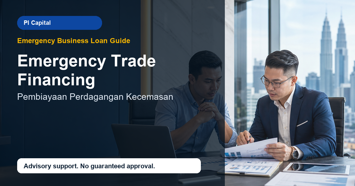Perbincangan nasihat Pembiayaan Perdagangan Kecemasan di Malaysia