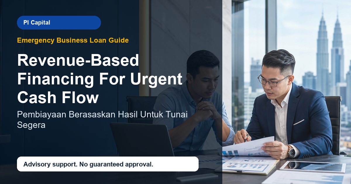 Perbincangan nasihat Pembiayaan Berasaskan Hasil Untuk Tunai Segera di Malaysia