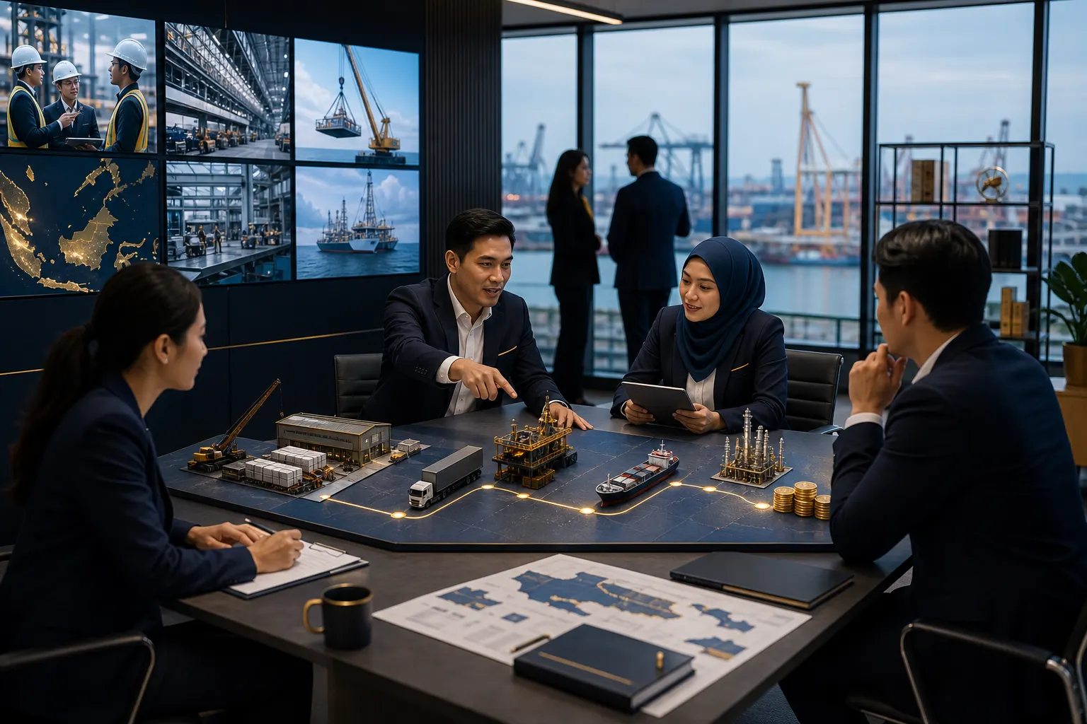 Garis masa dua peringkat pembiayaan kontrak Malaysia dari award hingga kutipan invois